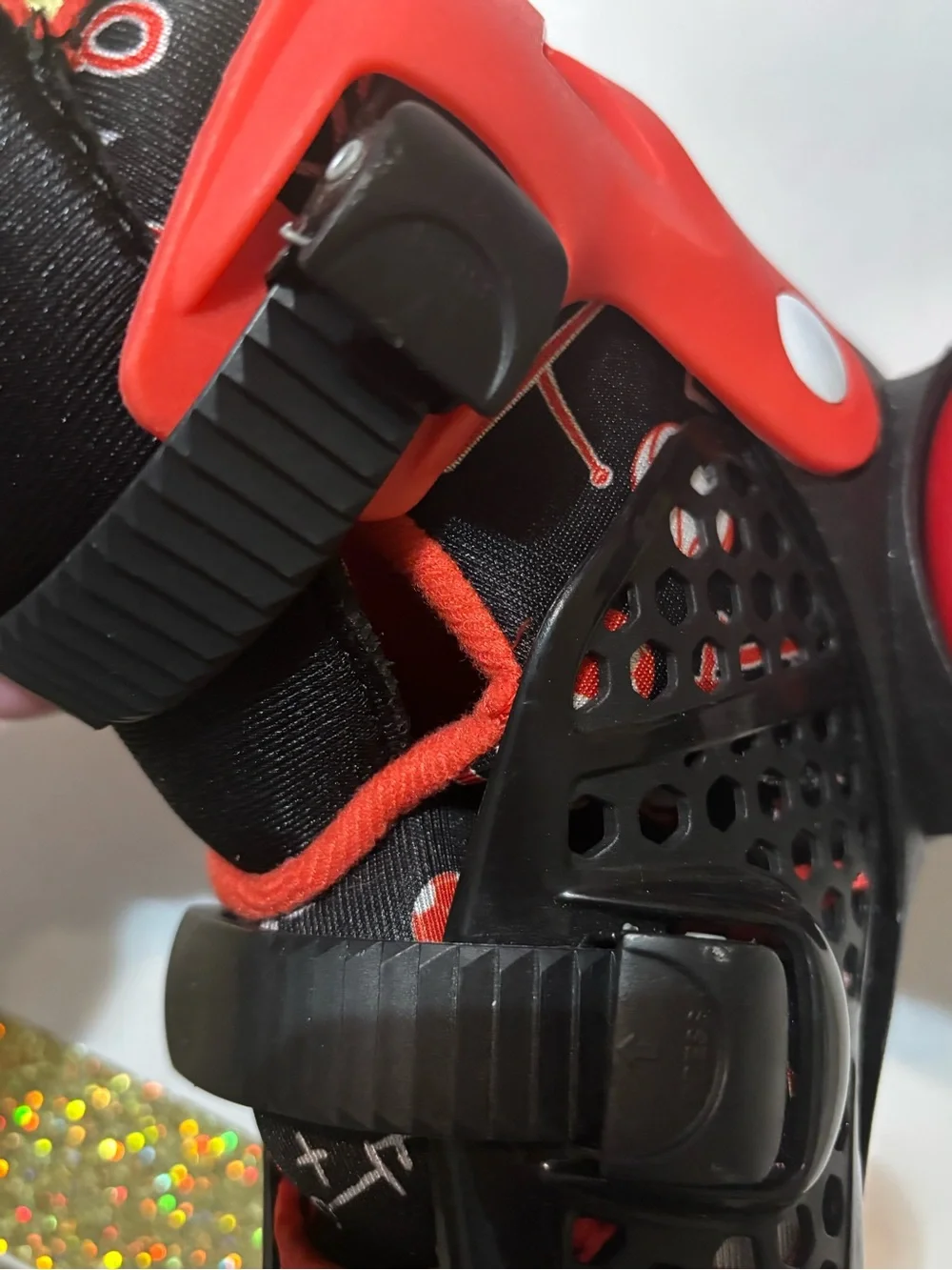Adjustable Kids Inline Skates - Black & Red